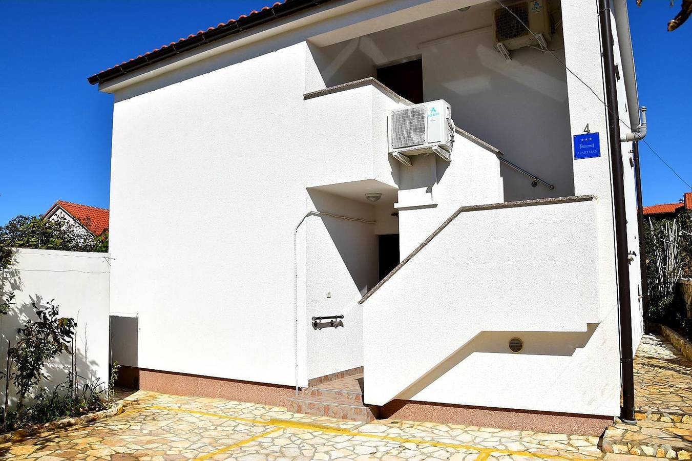 Ganze Wohnung, 2-Zimmer-Ferienwohnung mit Terrasse und Meerblick Vrsi - Mulo, Zadar A-18849-a in Mulo, Vrsi