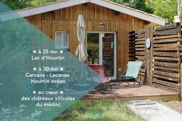 Maison de campagne pour 4 personnes, avec terrasse et jardin à Saint-Laurent-Médoc