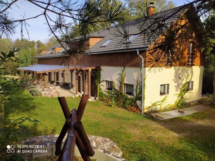 Dom dla 20 osób, z Ogród i Sauna w Czechy Północne