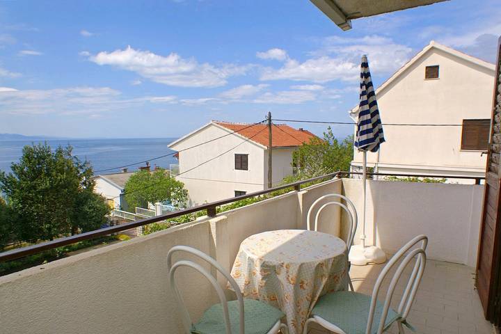 Apartament wakacyjny dla 4 osób, z balkon/ taras w Podaca