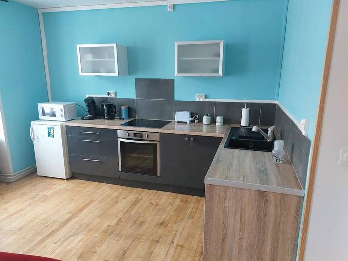 Appartement de vacances pour 4 personnes, avec Jardin et Vue