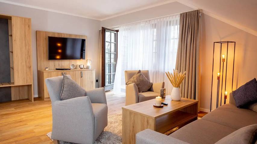 Hütte für 4 Personen, mit Balkon und Garten in Braunlage