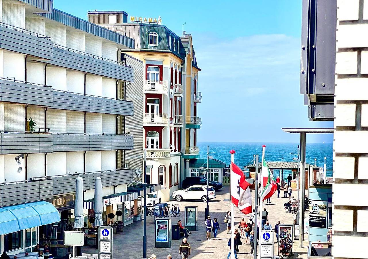 Ganze Wohnung, Schönes 2-Zimmer App., strandnah, Balkon mit Meerblick, Wlan. Haustiere erlaubt. in Westerland, Sylt (Gemeinde)