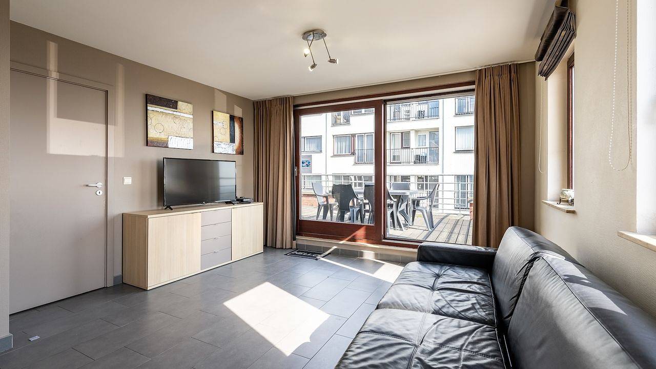 Appartement de vacances entier, Appartement de vacances pour 6 personnes avec terrasse in Blankenberge, Côte belge