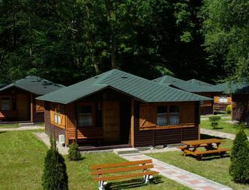 Lodge für 6 Personen, mit Terrasse in Kolberg