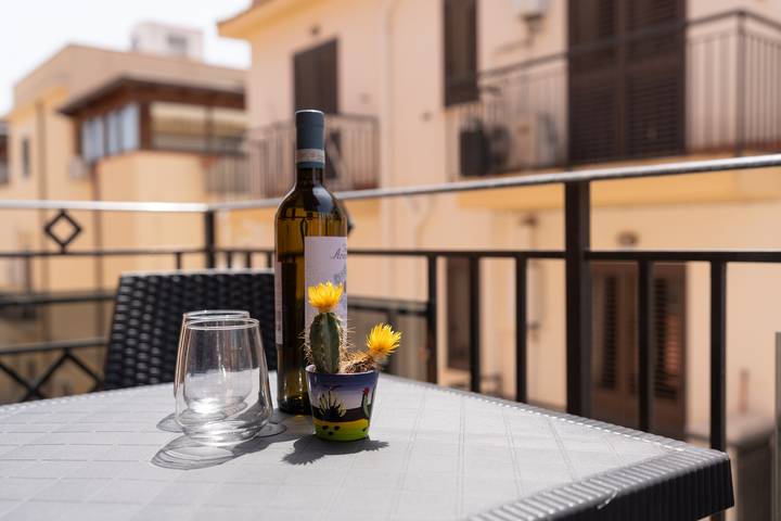 Holiday home for 4 people, with balcony