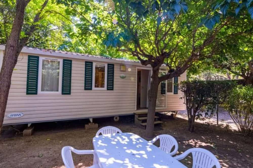 Gemütliches Mobilheim - 6 Pers. in Montblanc, Mittelmeerküste (Frankreich)