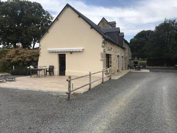 Gîte für 2 Personen, mit Garten in Mont-Saint-Michel-Bucht
