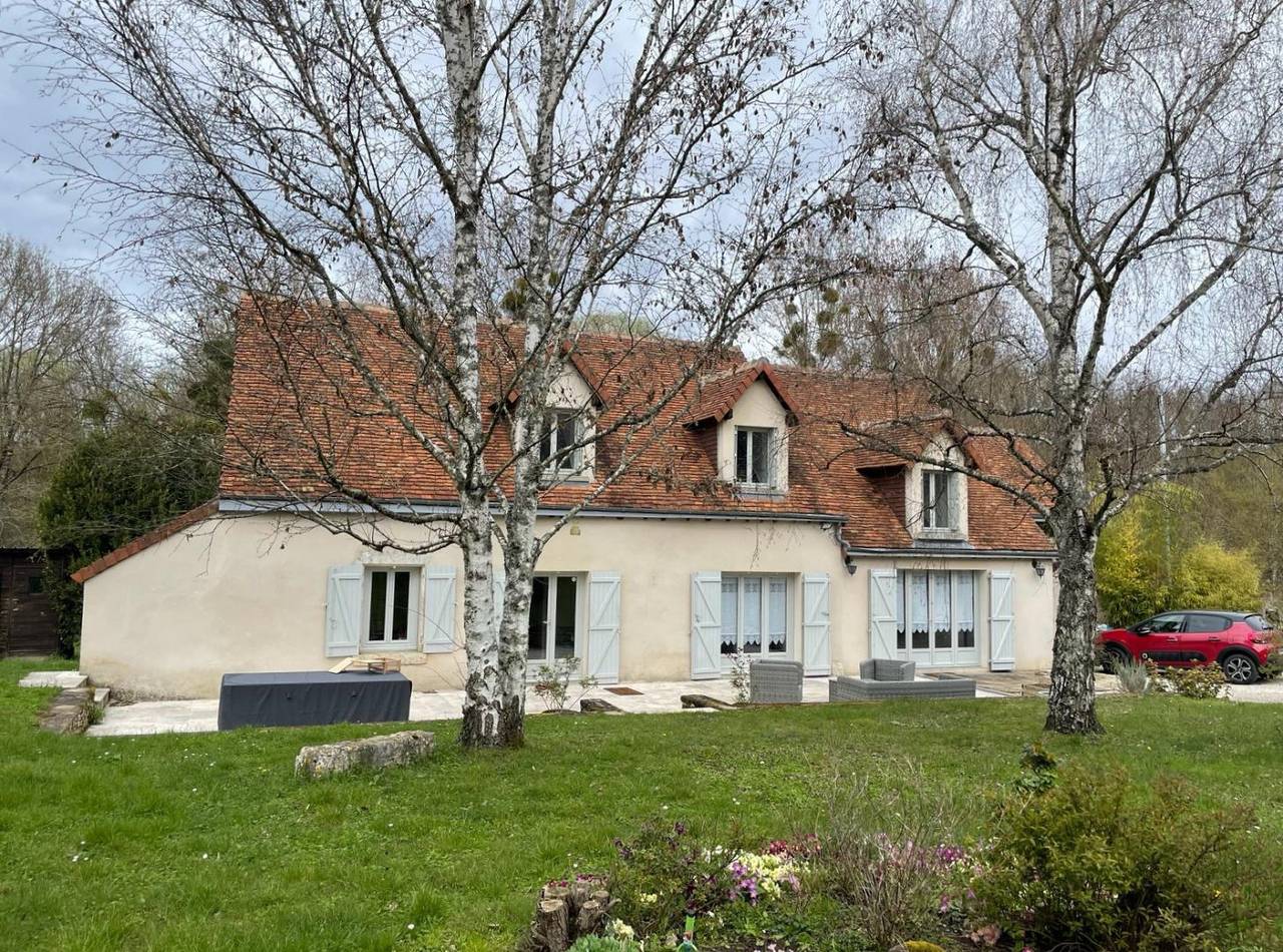 Longère avec parc, jeux, piscine proche Chambord in Huisseau-sur-Cosson, Sologne