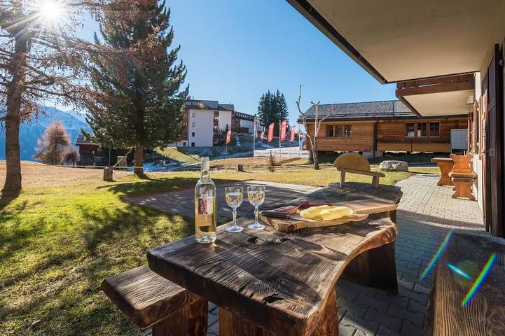 Ferienwohnung für 4 Personen, mit Garten in Riederalp