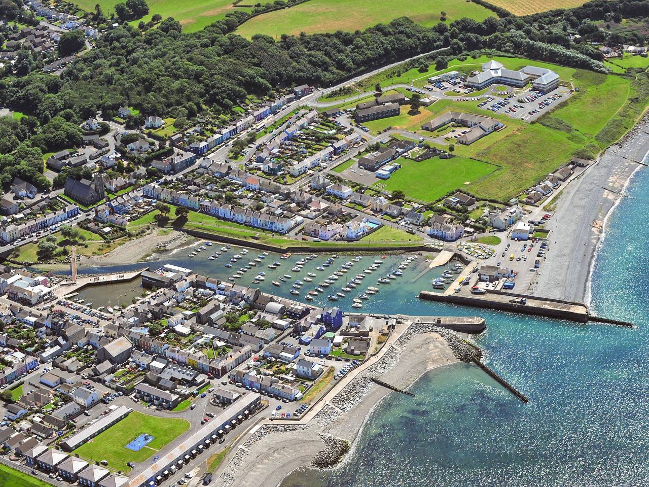 Cerniw in Aberaeron, Cardigan Bay