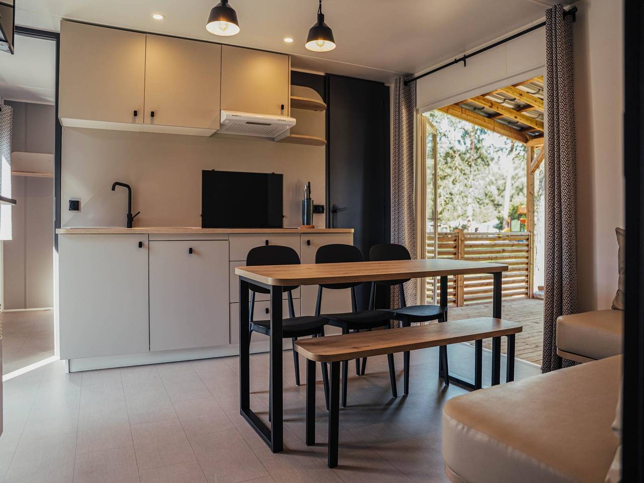 Chalet am Campingplatz mit vielen Einrichtungen in Nordbrabant