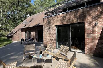 Villa pour 8 personnes, avec balcon et jardin au Touquet-Paris-Plage