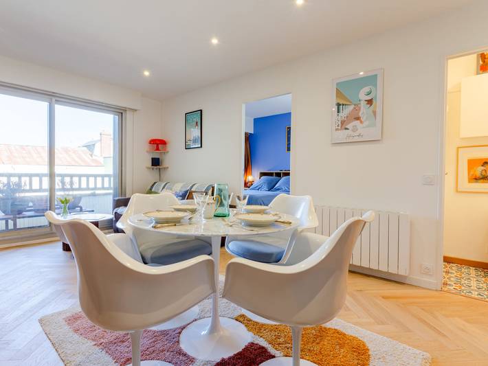 Gîte pour 4 personnes, avec balcon dans Gare de Trouville - Deauville - 2