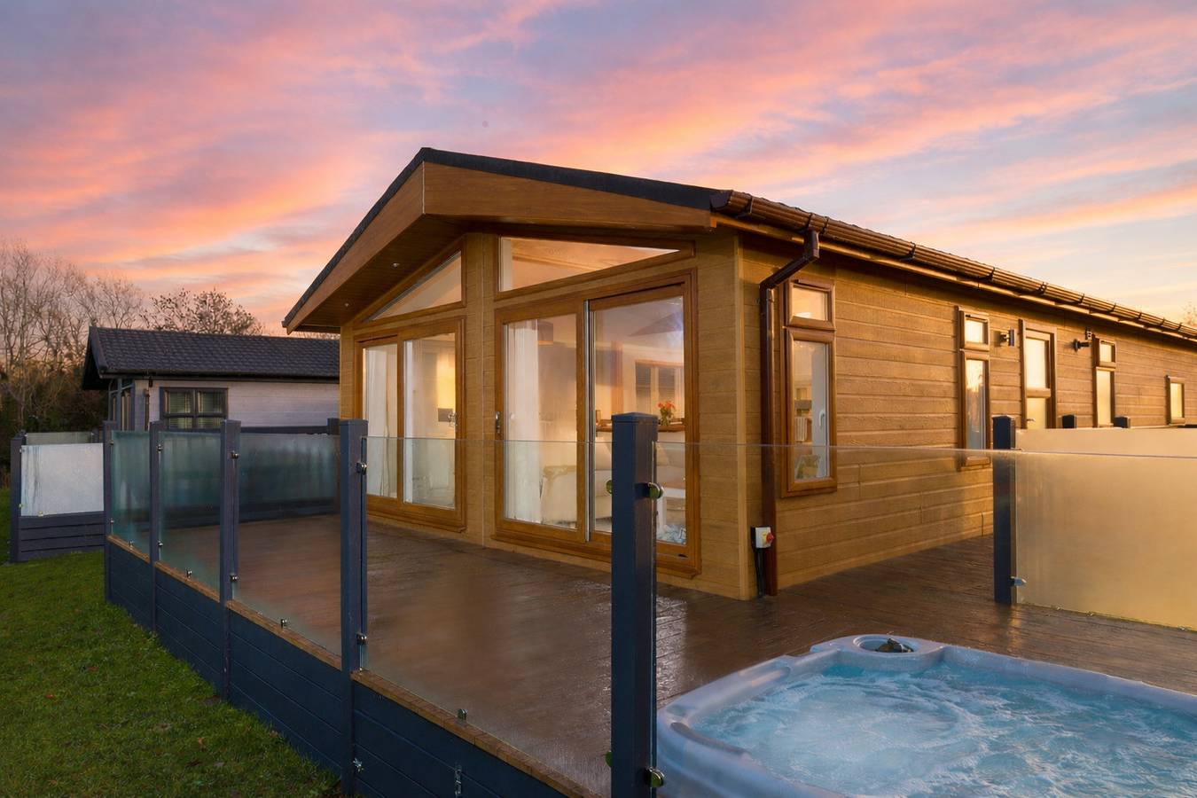 Heron Luxury Lodge in Bourn (Cambridgeshire), Cambridgeshire