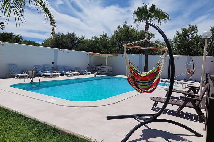 Chalet para 12 personas, con jardín en Sanlúcar de Barrameda
