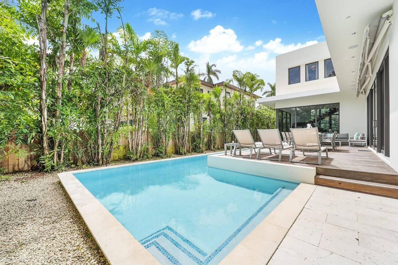 Modern Villa with Pool  and Tranquil Ambiance in North Bay Village, Florida