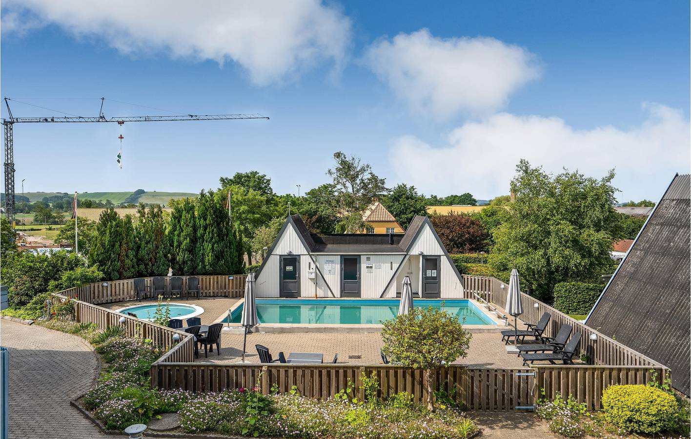 Ganze Ferienwohnung, Ferienwohnung für 4 Personen mit Terrasse in Knebel, Süddjursland