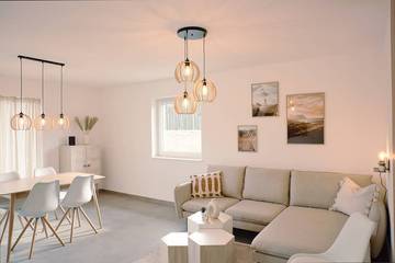 Ferienhaus für 4 Personen, mit Sauna und Terrasse sowie Garten und Whirlpool am Bärwalder See
