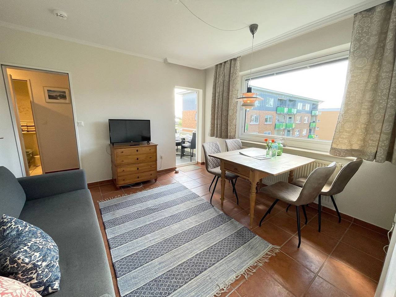 Ganze Wohnung, Komfortables Apartment mit Balkon, Gartenblick und Strandnähe in Westerland in Westerland, Sylt (Gemeinde)