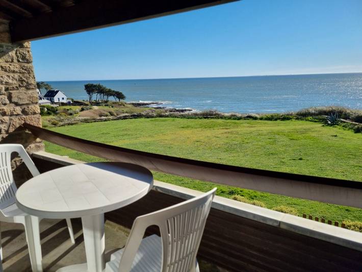 Location de vacances pour 5 personnes, avec Balcon et Terrasse à Saint-Gildas-de-Rhuys