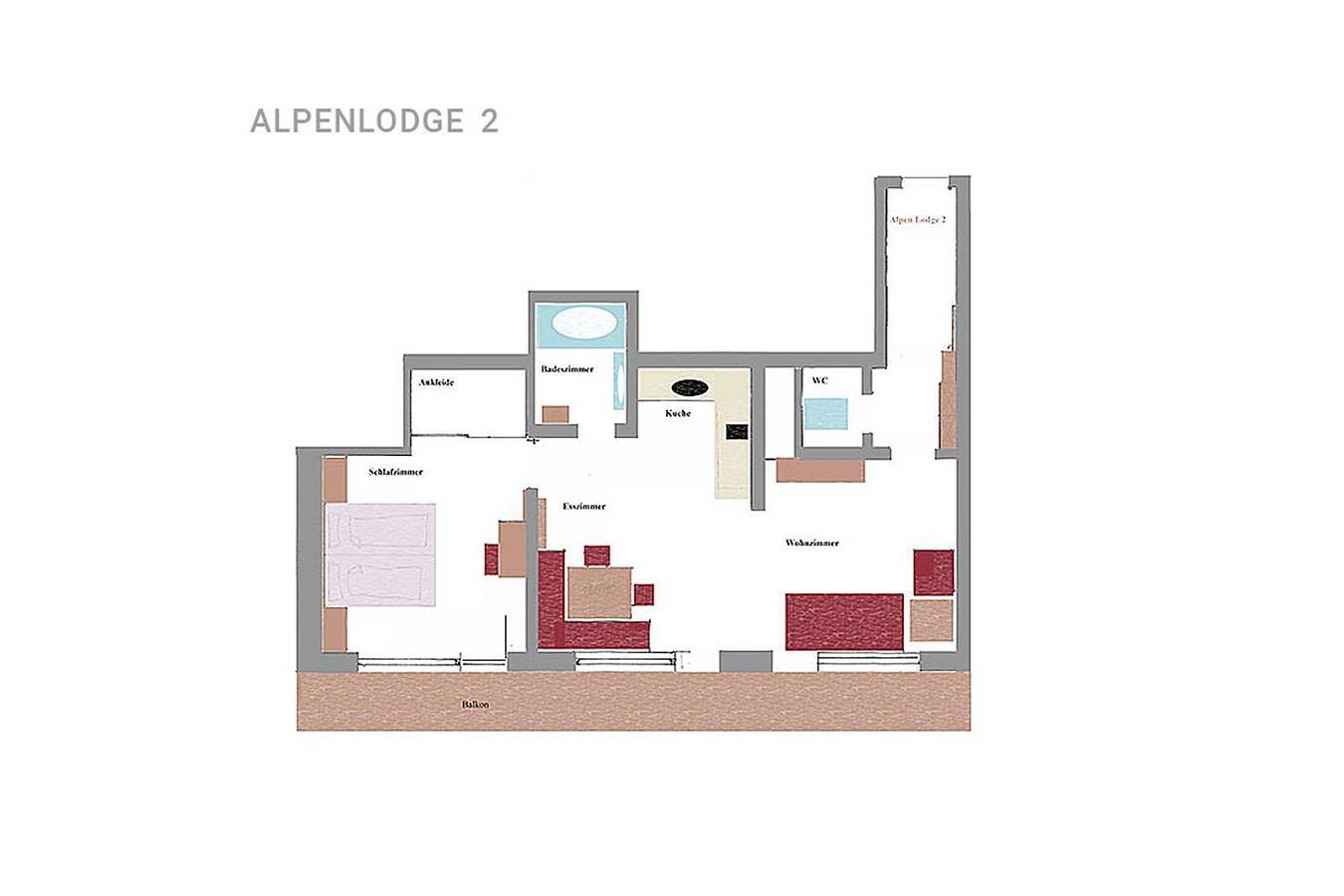 Apartamento vacacional entero, Alpen Lodge 1 in Sankt Anton am Arlberg, Arlberg