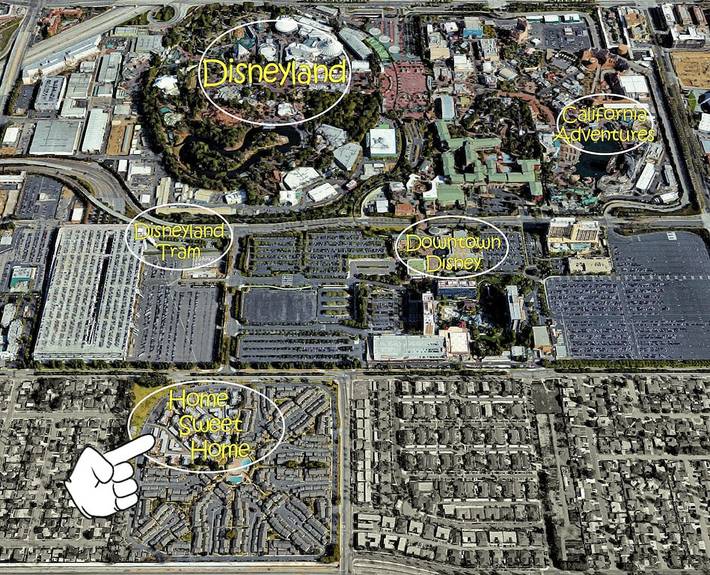 Gîte pour 7 personnes, avec terrasse à Anaheim