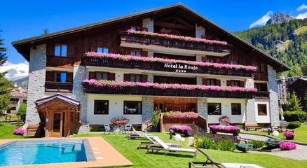 Hôtel pour 2 personnes, avec jardin et vue à Champoluc