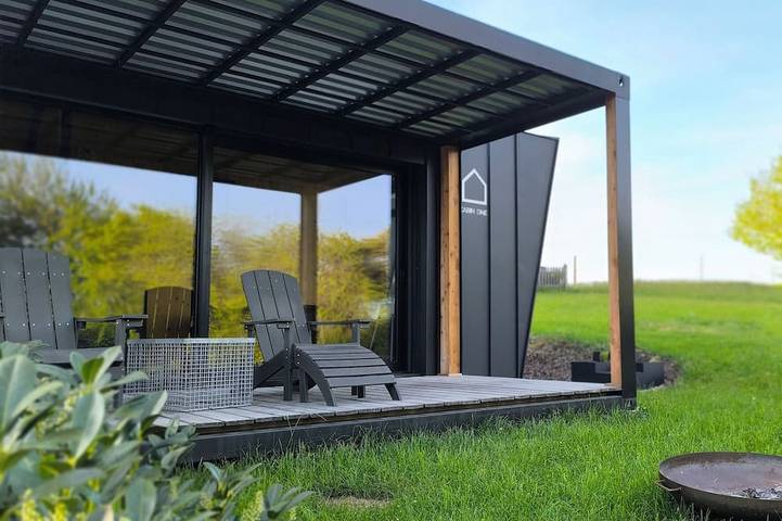 Chalet für 4 Personen, mit Terrasse und Garten - 1