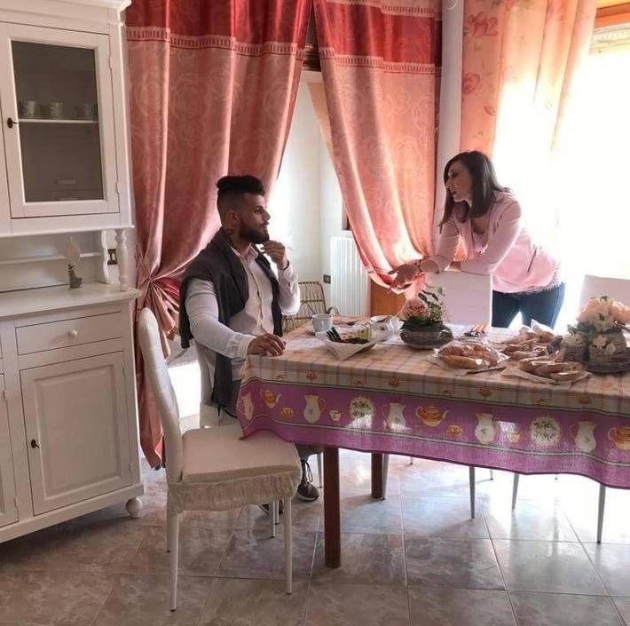 B&b per 3 persone, con Terrazza e Vista lago nonché Panorama a Lesina (Italia)