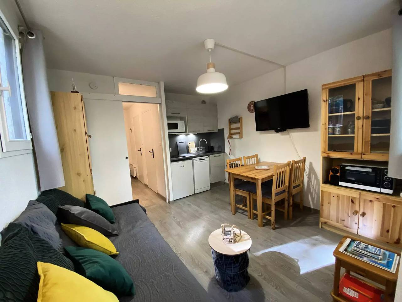 Estudio entero, Estudio enclavado en el corazón del Mélèzes les Orres 1650 in Les Orres, Parque Nacional de los Ecrins