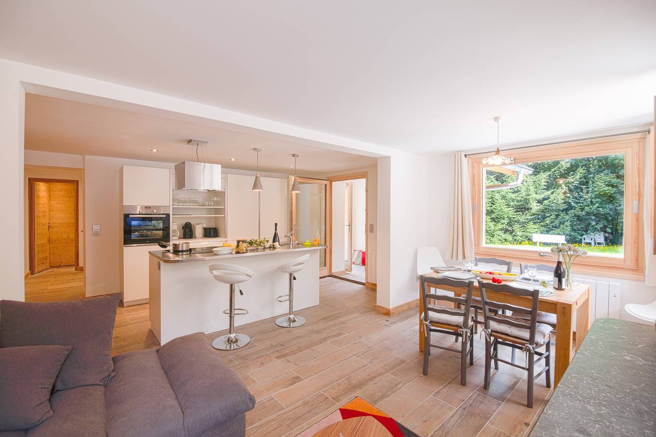 Geheel appartement, Appartement La Creusettaz in Chamonix, Mont Blanc-massief