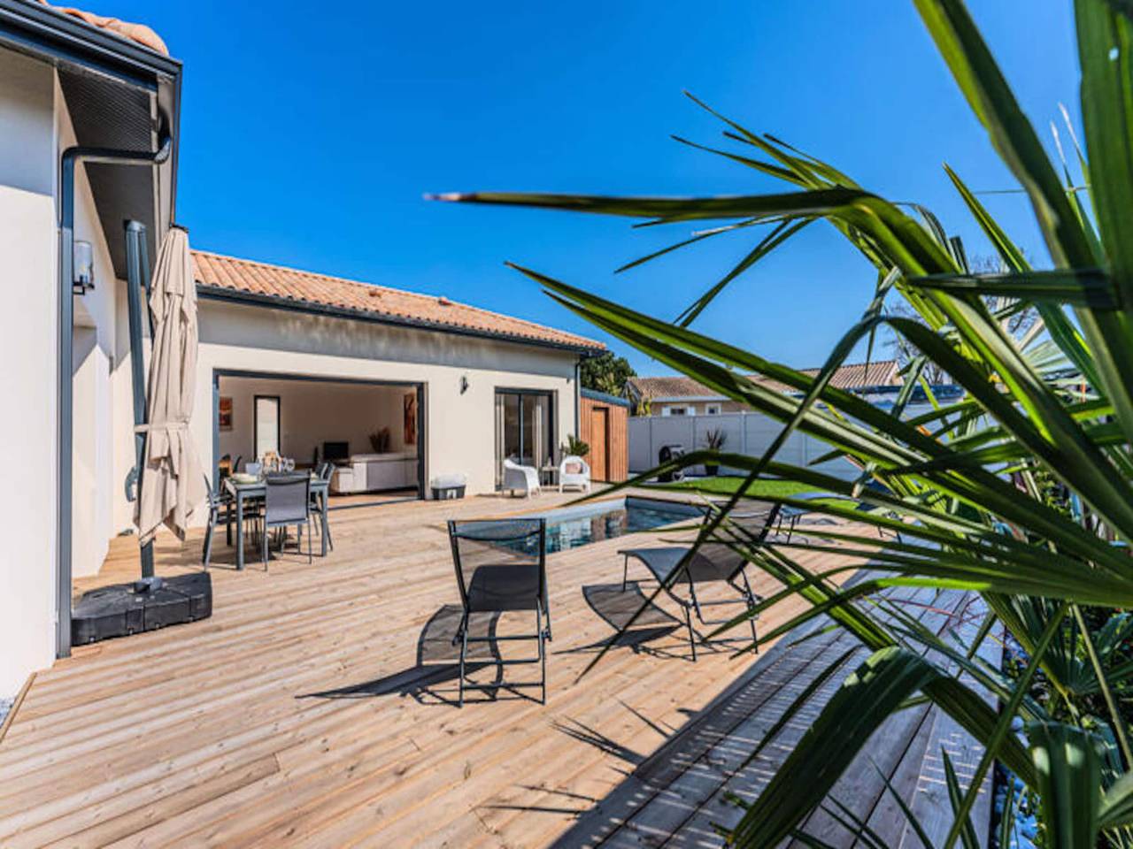 Apartamento entero, Villa en Biganos con piscina privada in Biganos, Region de Arcachon