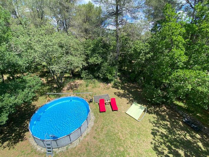 Location de vacances pour 8 personnes, avec jardin et piscine, animaux acceptés à Pontevès - 4