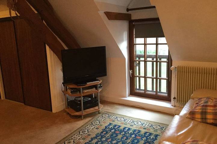 Gîte pour 12 personnes, avec piscine ainsi que jardin et terrasse à La Ferté-Saint-Aubin - 4