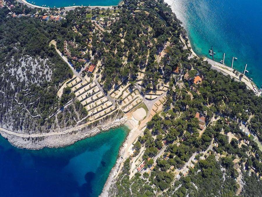 Camping Poljana  - Mobilhome 6 personas - Confort | 3 Dormitorios | 6 Pers | Terraza elevada | Aire acondicionado | Tv in Cunski, Ilhas Kvarn