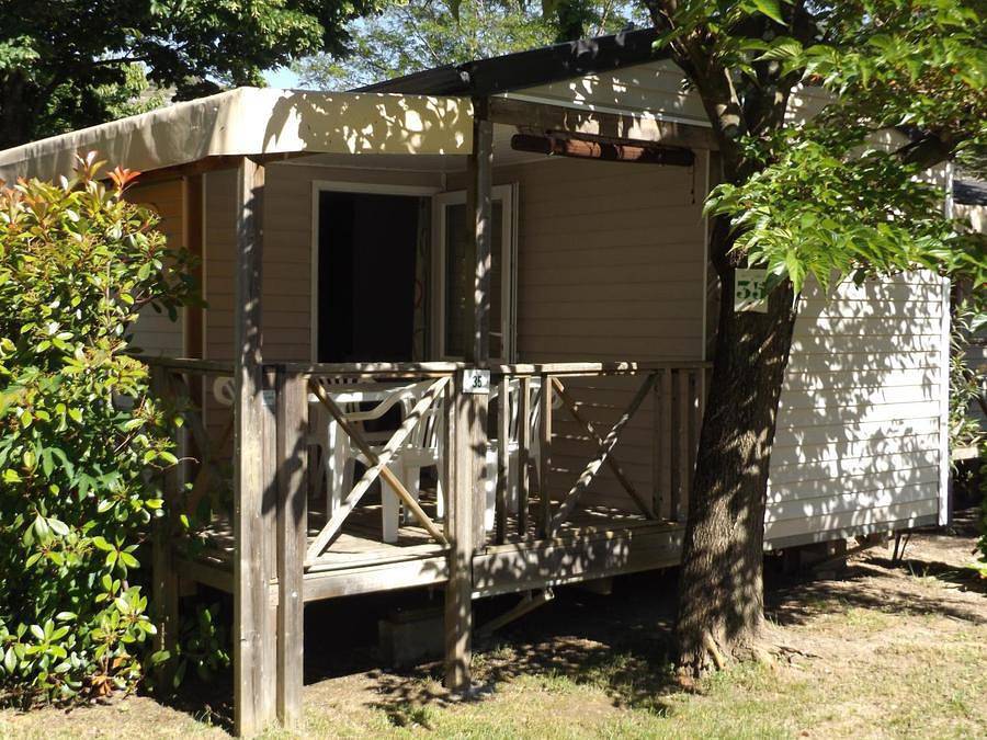 Camping Sun Camping - Mobilhome 4 personnes - Confort + Tv 1/4 pers. in Sampzon, Ardèche