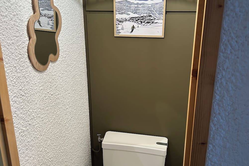 Geheel appartement, Studio Cabin hyper center pied des pistes Les Saisies in Les Saisies, Albertville en omgeving