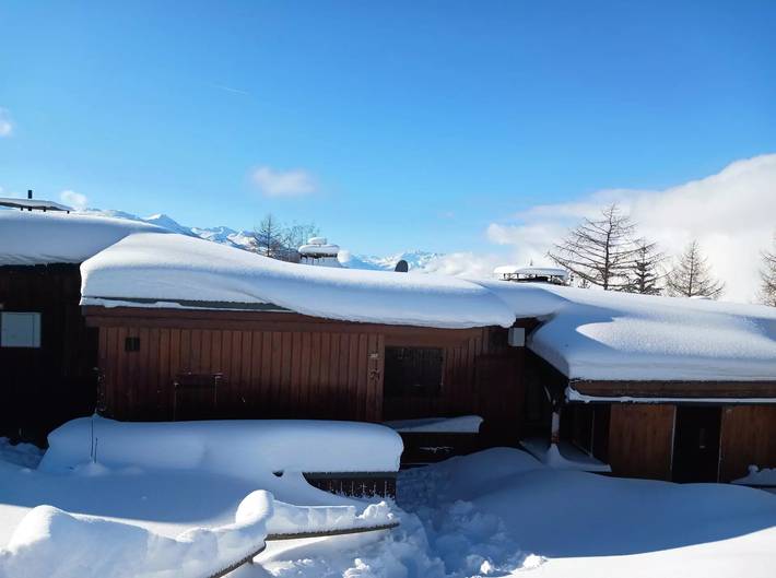 Chalet pour 14 personnes, avec balcon