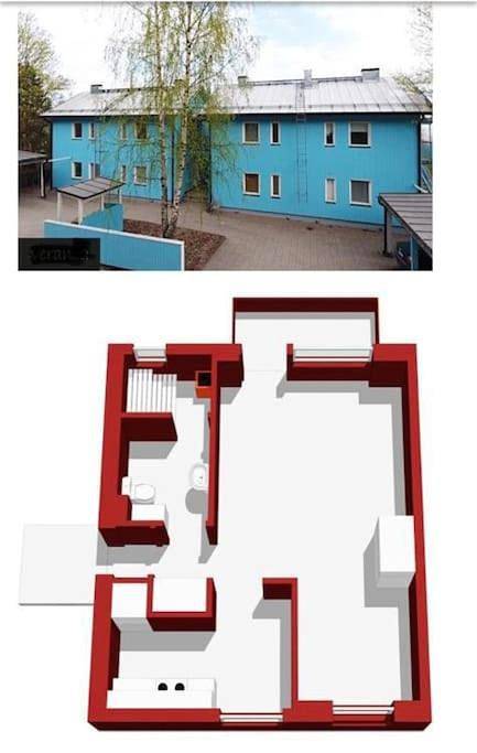 Gîte pour 2 personnes, avec vue et sauna ainsi que terrasse et vue sur le lac dans Tampere - 3