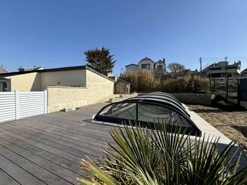Gîte pour 6 personnes, avec terrasse et jardin à Donville-les-Bains