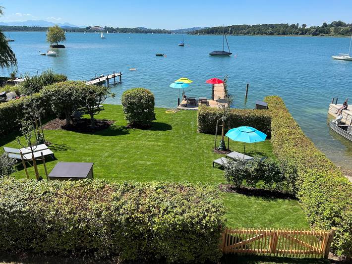 Ganze Ferienwohnung, Hoixl Gütl auf der Fraueninsel - Nest Suite mit malerischem Seeblick in Frauenchiemsee, Chiemsee, Gemeinde