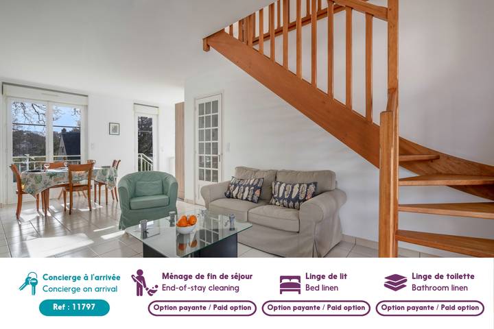 Location de vacances pour 5 personnes, avec jardin dans Plage Sainte-Marguerite - 2