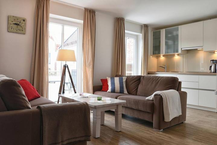 Ferienwohnung für 6 Personen, mit Balkon auf Föhr