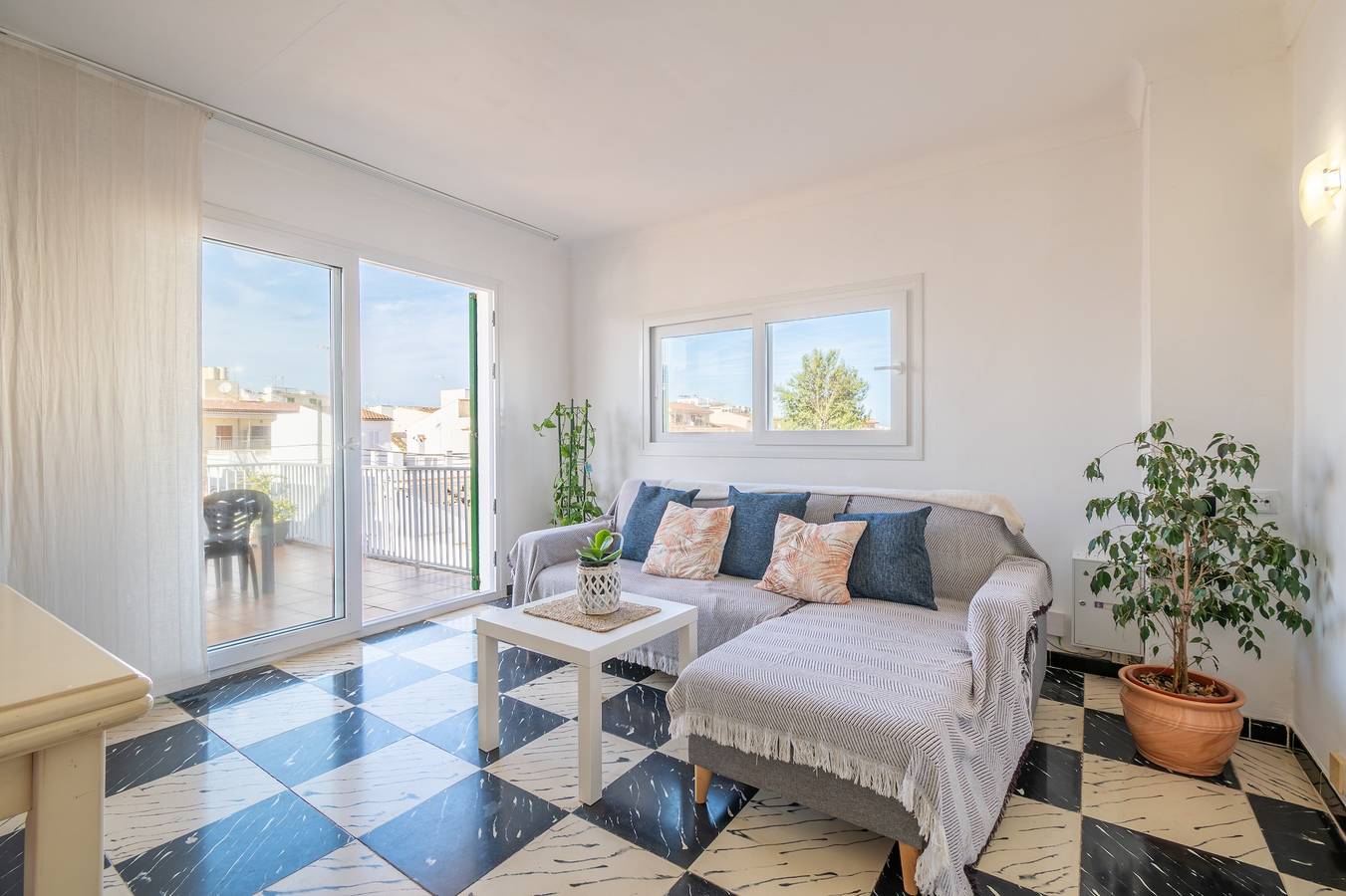 Hel leilighet, Apartment 'Fantastic' with Private Terrace, Wi-Fi and Air Conditioning in Can Picafort, Santa Margalida