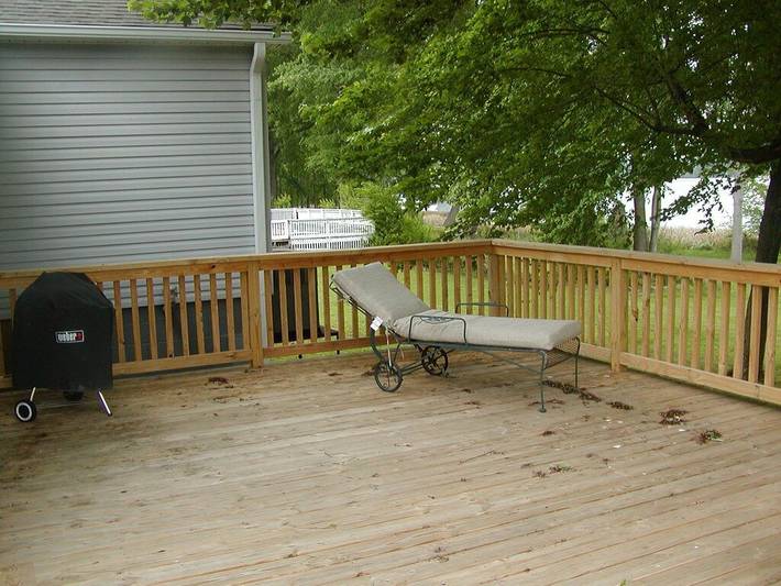 Vacation rental for 6 people, with yard and terrace, with pets in Guntersville
