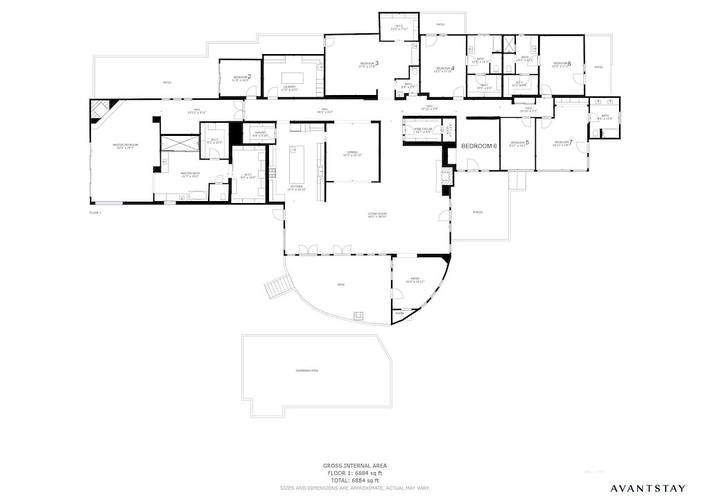 Vacation rental for 25 people in Paradise Valley