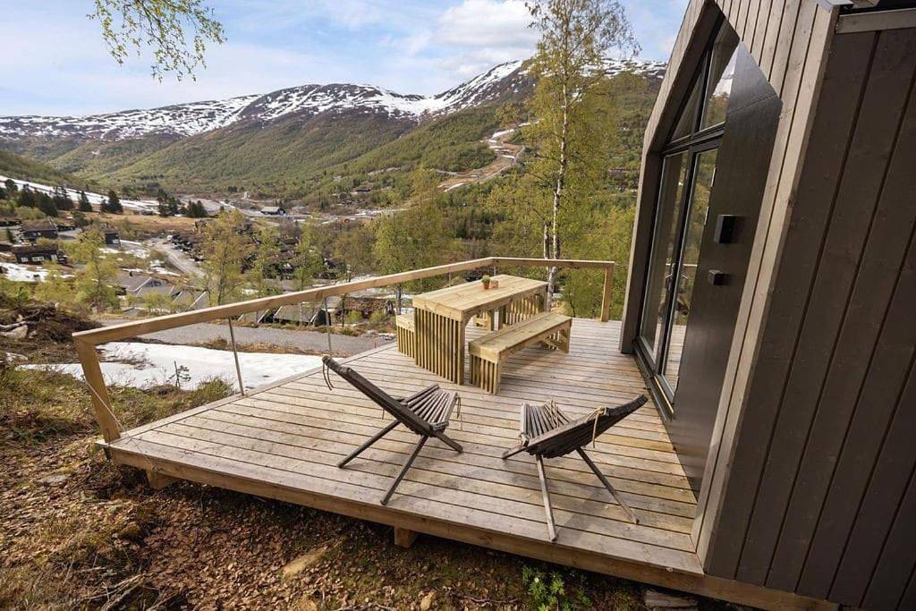 Tiny Mountain Cabin I in Strandafjellet, Stranda 
