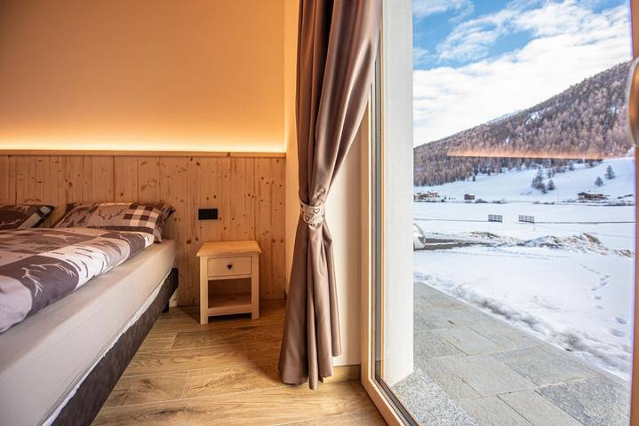 Appartement entier, Appartement de vacances pour 4 personnes avec balcon/terrasse in Livigno (Town), Livigno
