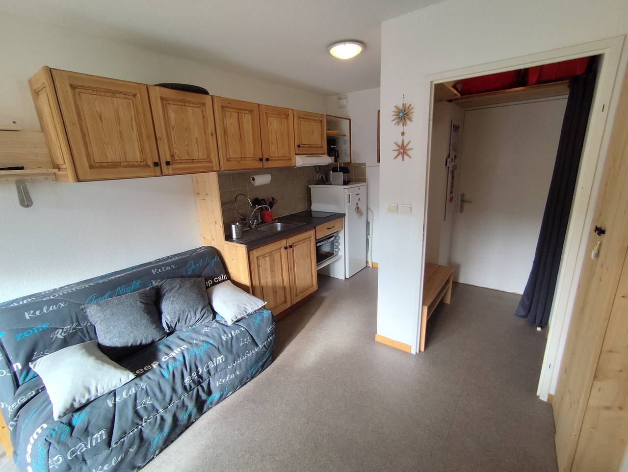 Apartamento entero, Apartamento 'Superdevoluy' con vistas a la montaña y balcón in Saint-Étienne-en-Dévoluy, Dévoluy (comuna)